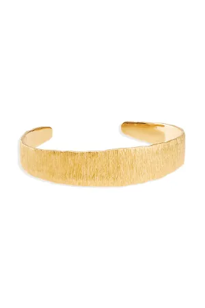 18k Gold Vermeil Woven Light Cuff