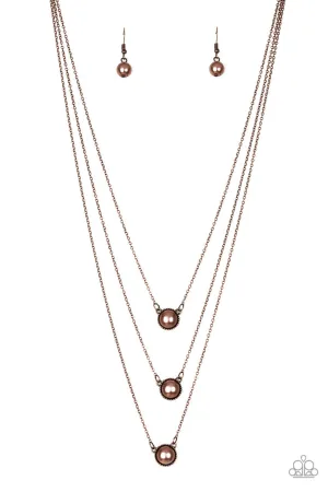 A Love for Luster Copper Paparazzi Necklace