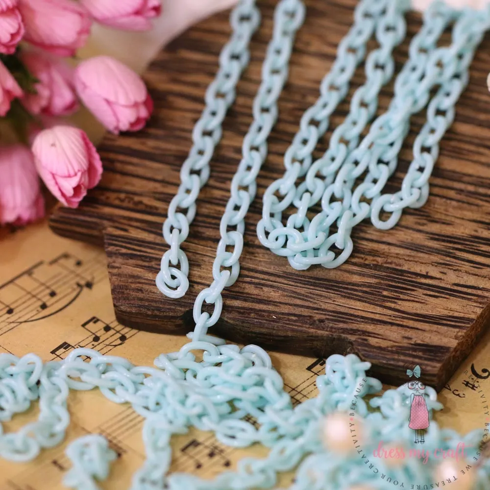 Acrylic Chain - Cool Blue