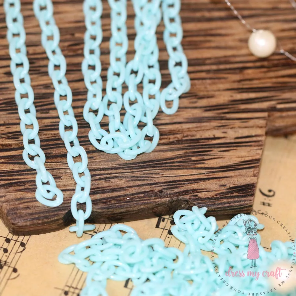 Acrylic Chain - Cool Blue