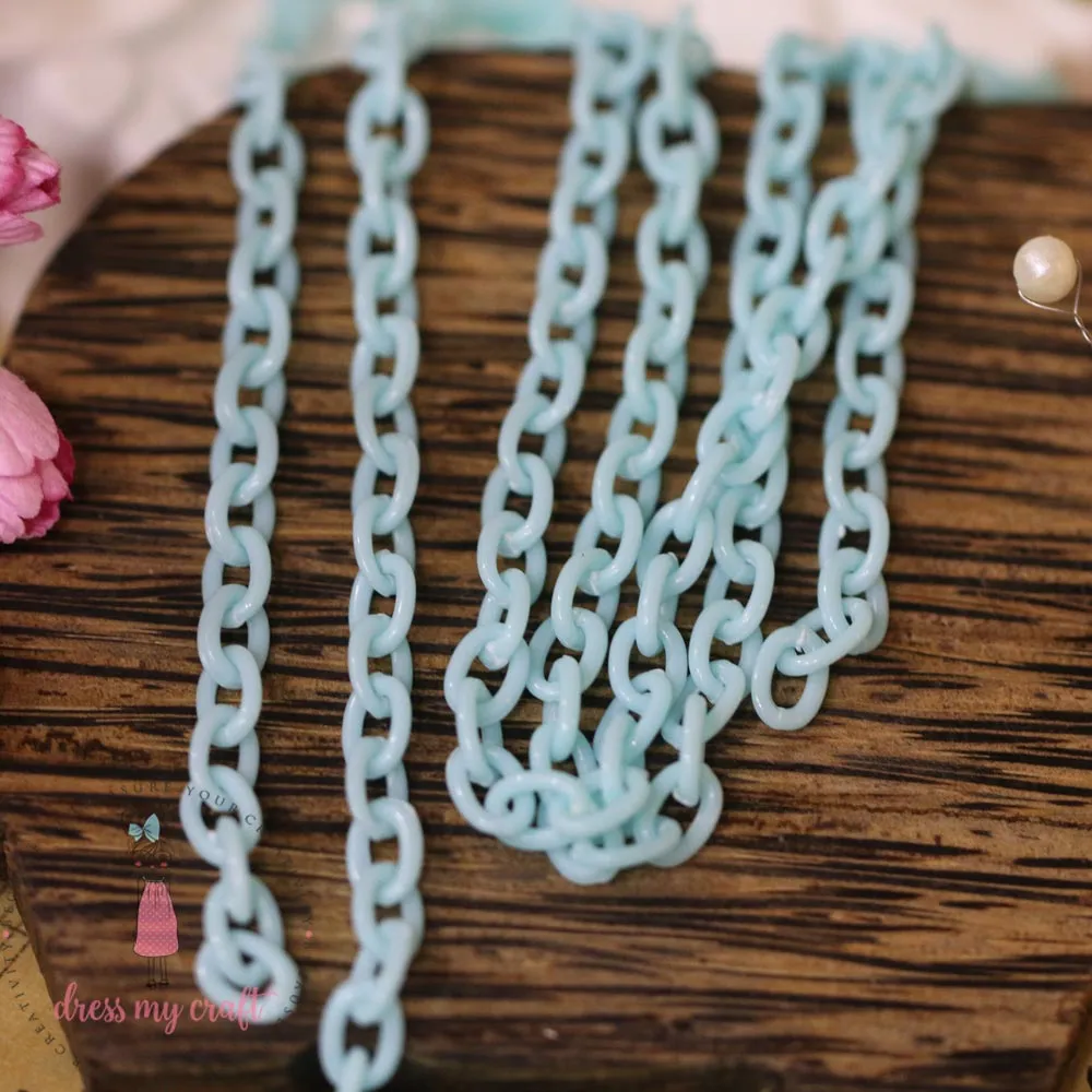 Acrylic Chain - Cool Blue