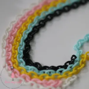 Acrylic Chain - Multi Color