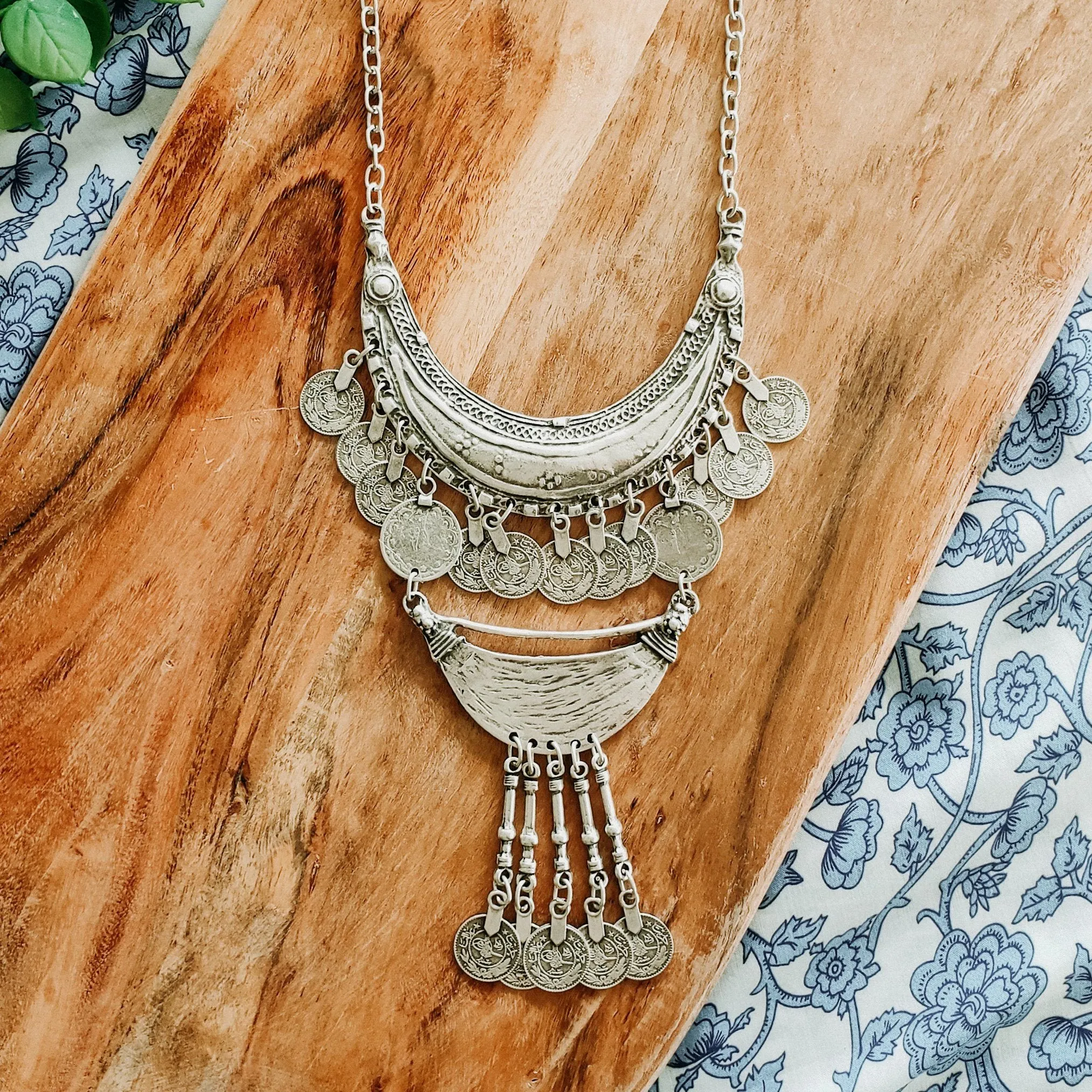 Akpazar boho necklace