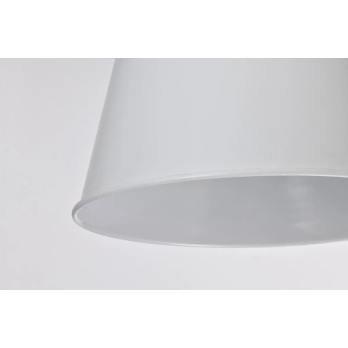 Alexis 11 in. Pendant Light Matte White Finish