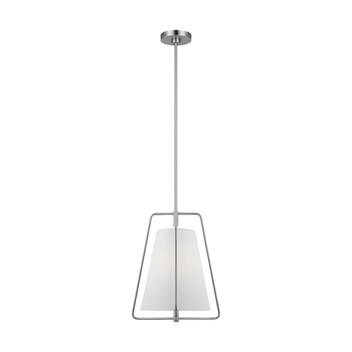 Allis 15 in. LED Pendant Light Brushed Nickel finish