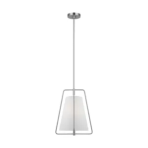 Allis 15 in. LED Pendant Light Brushed Nickel finish