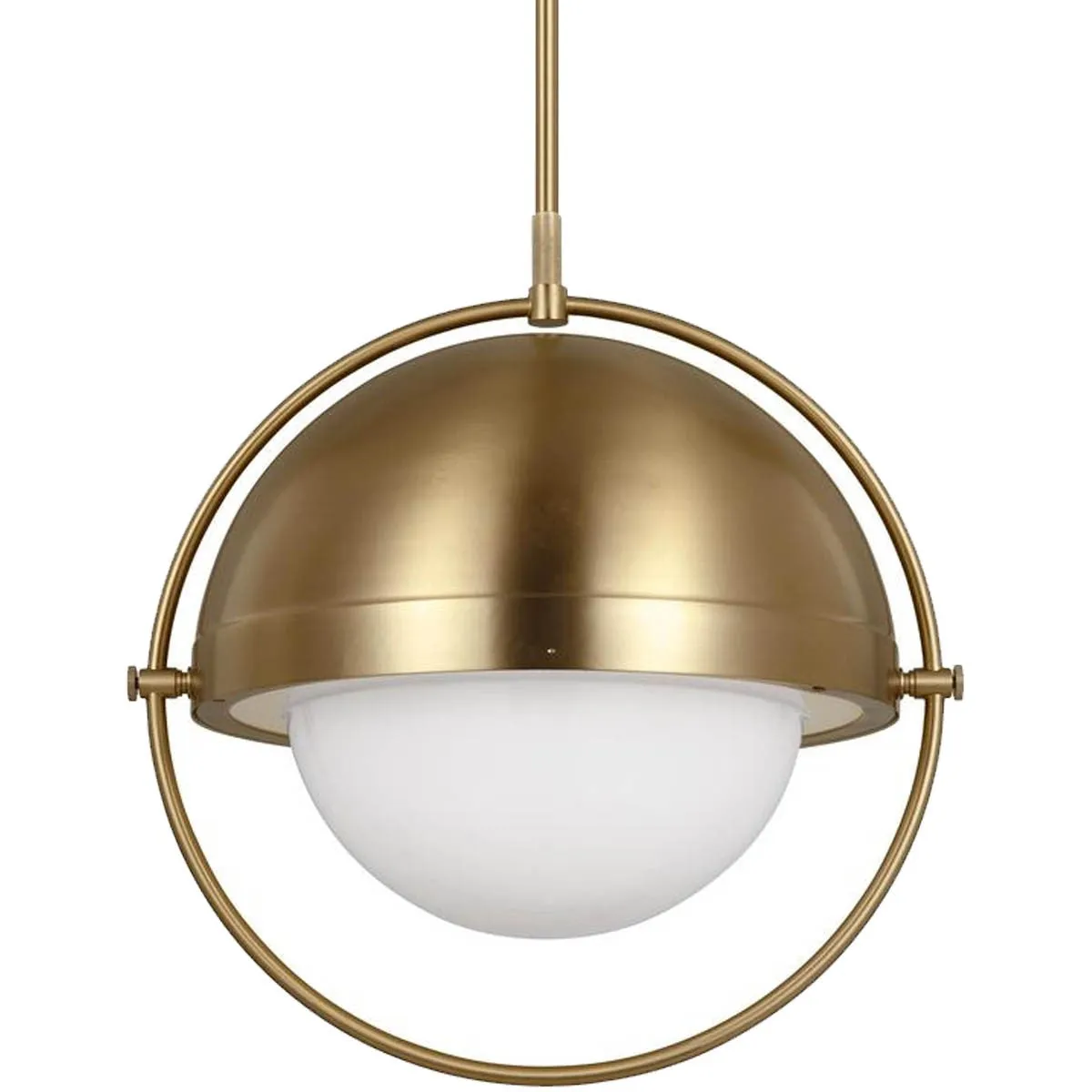 Bacall 20 in. Pendant Light Brass Finish