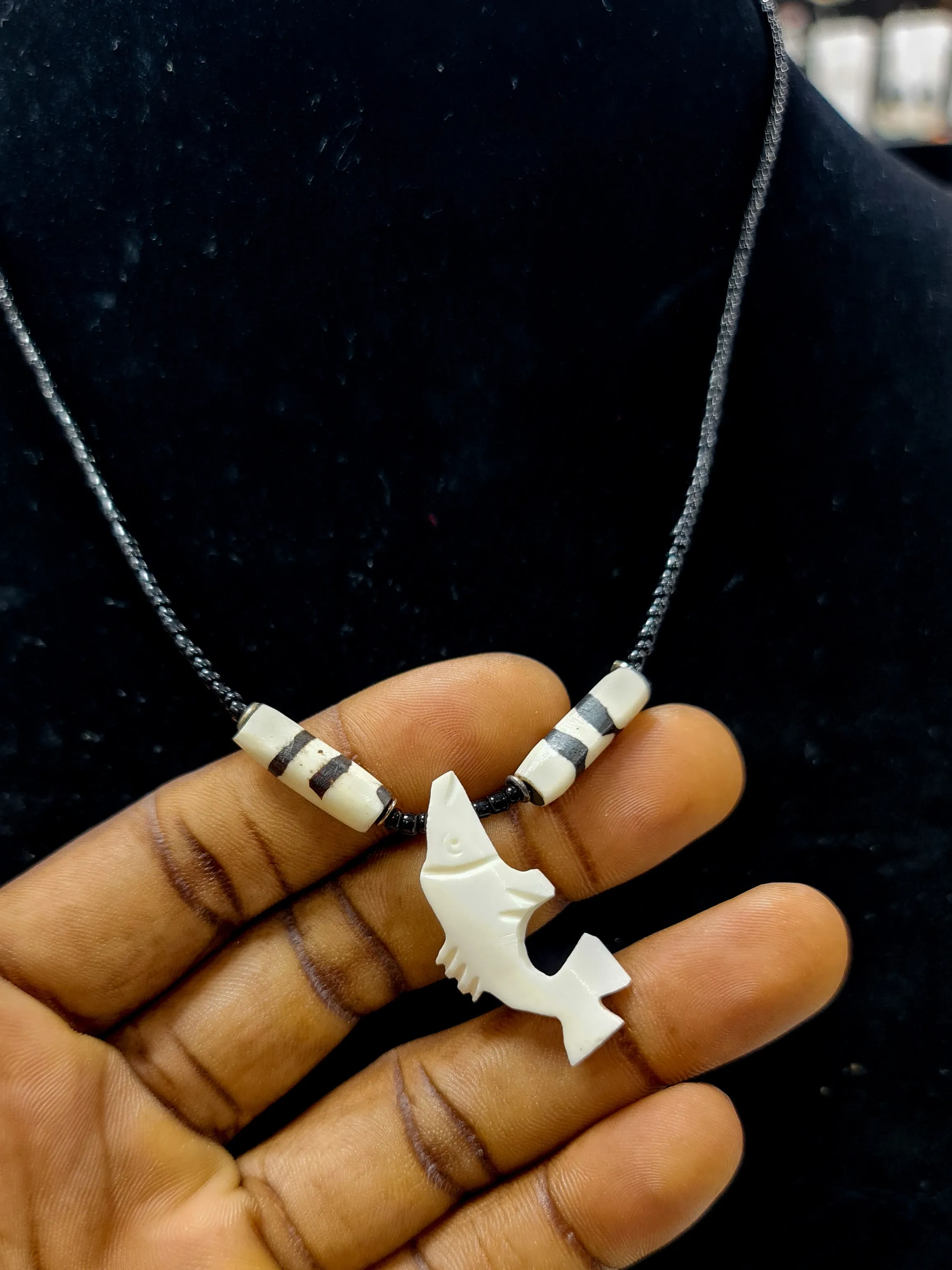 Bone Pendants Necklaces