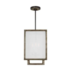 Brockway 11 in. 3 lights Pendant Light Iron finish