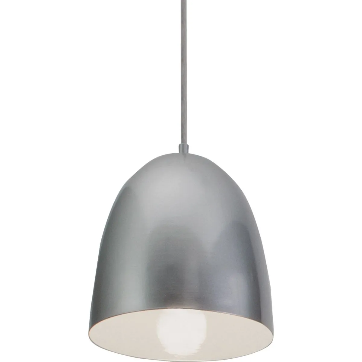 Brooklyn 10 in. Pendant Light Silver Finish