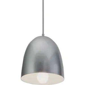 Brooklyn 10 in. Pendant Light Silver Finish