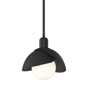 Brooklyn 9 in. Pendant Light Black Finish