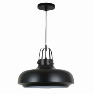 Classic Black Industrial Pendant