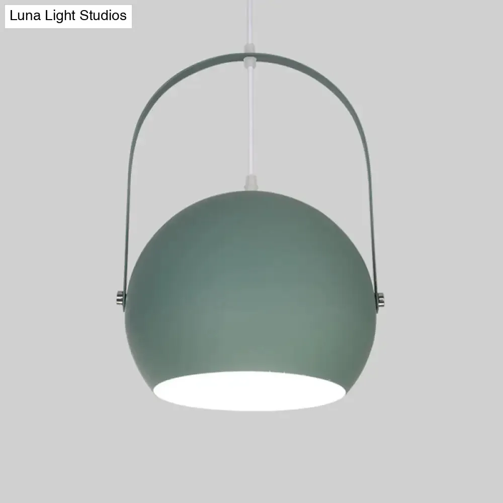 Contemporary Metal Bubble Hanging Light - Green - 1-Light Down Lighting for Dining Room"

Note: The revised title maintains the important keywords and relevant details while keeping it concise for better SEO optimization.