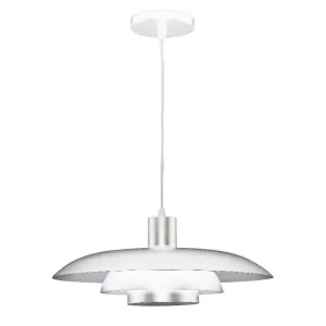 Contemporary White Pendant Light