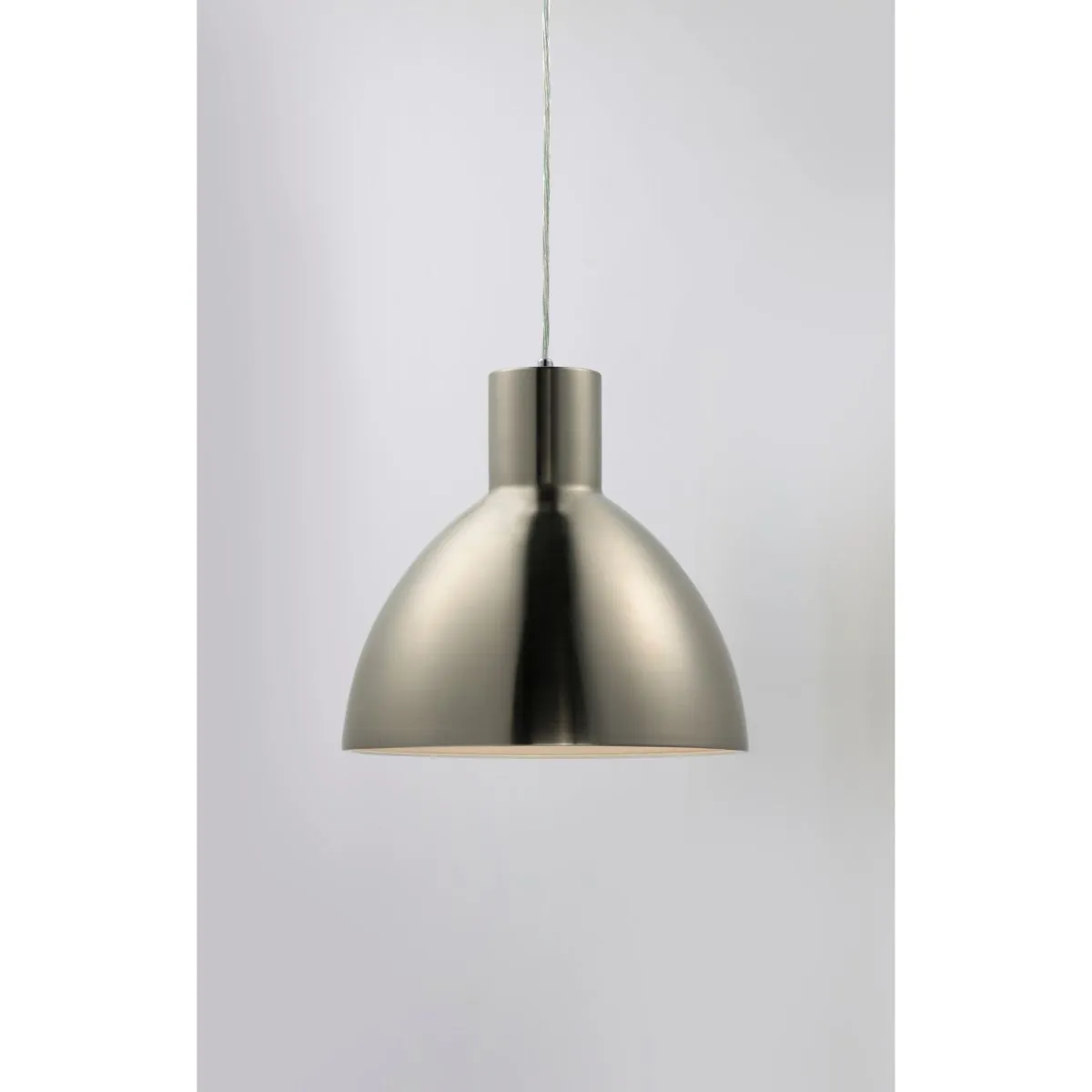 Cora 14 in. Pendant Light Nickel Finish