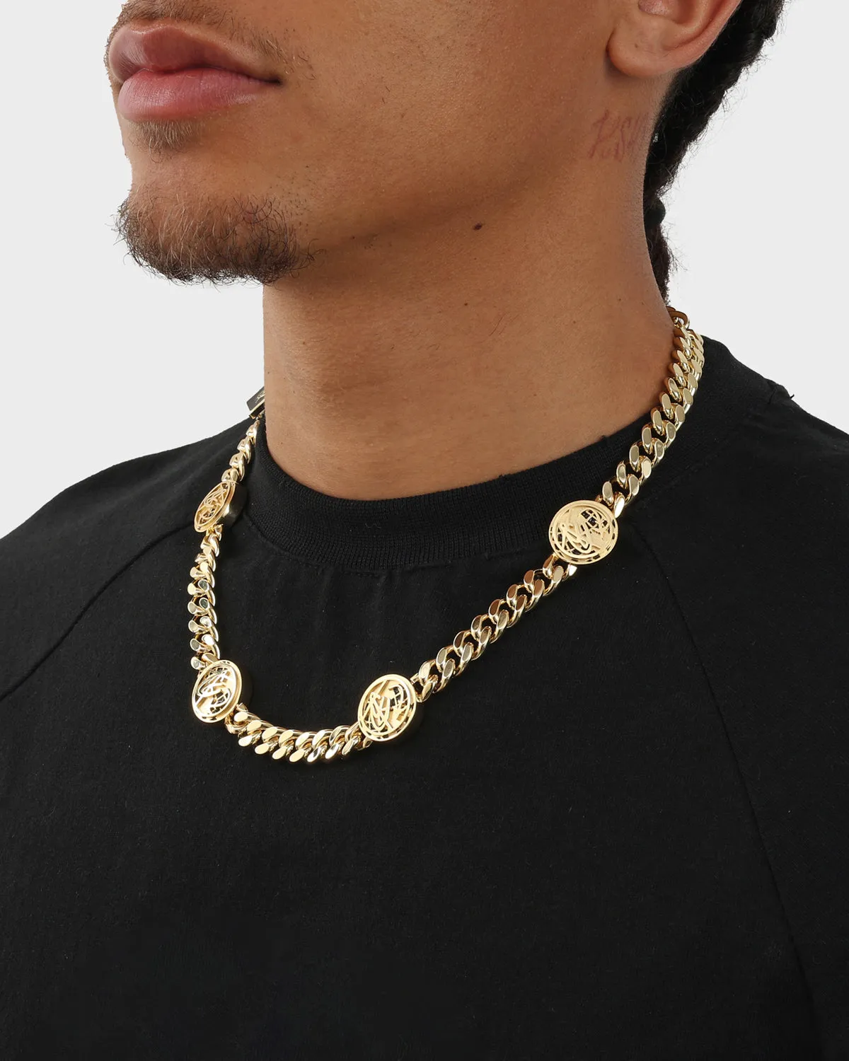 Cosmo Chain Necklace in Gold