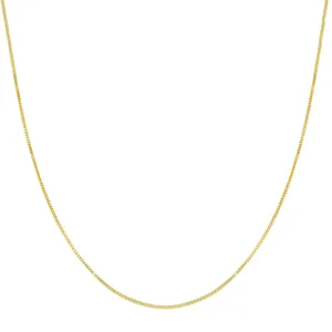 Delicate Box Chain Layering Necklace