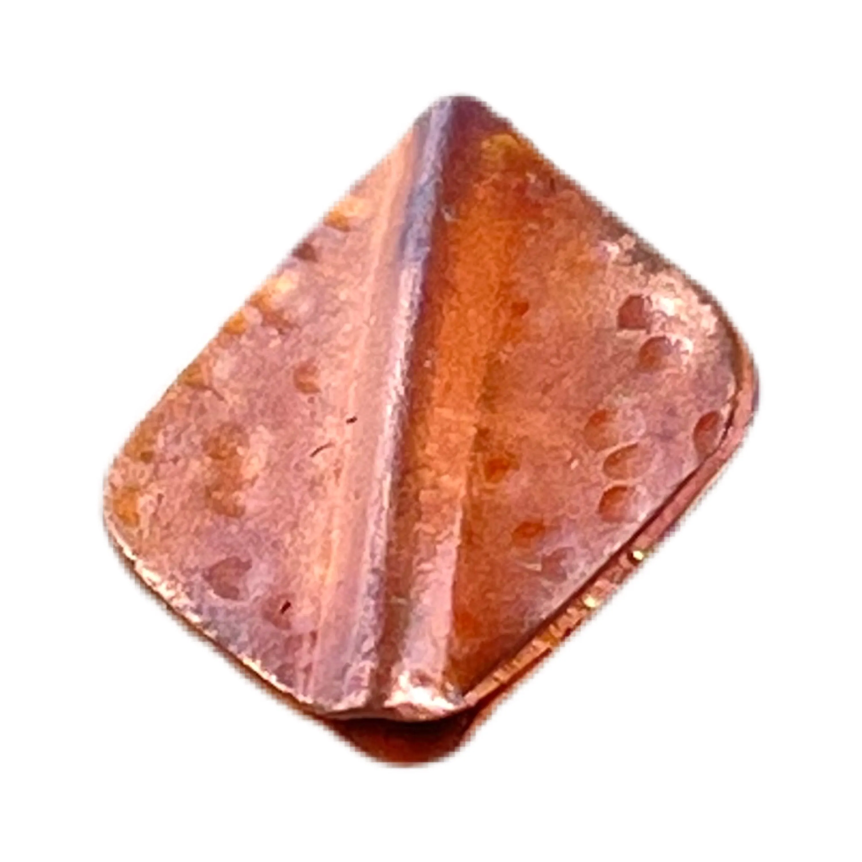 Diamond Shaped Copper Bead