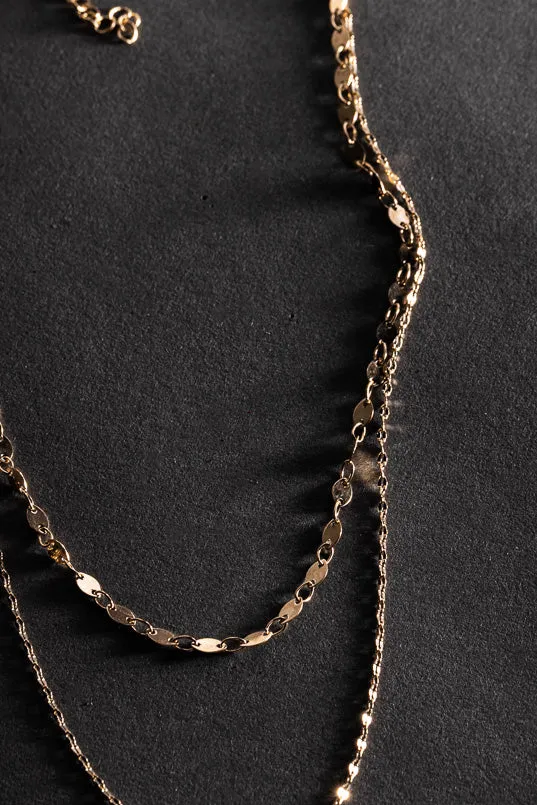 Double Strand Delicate Necklace