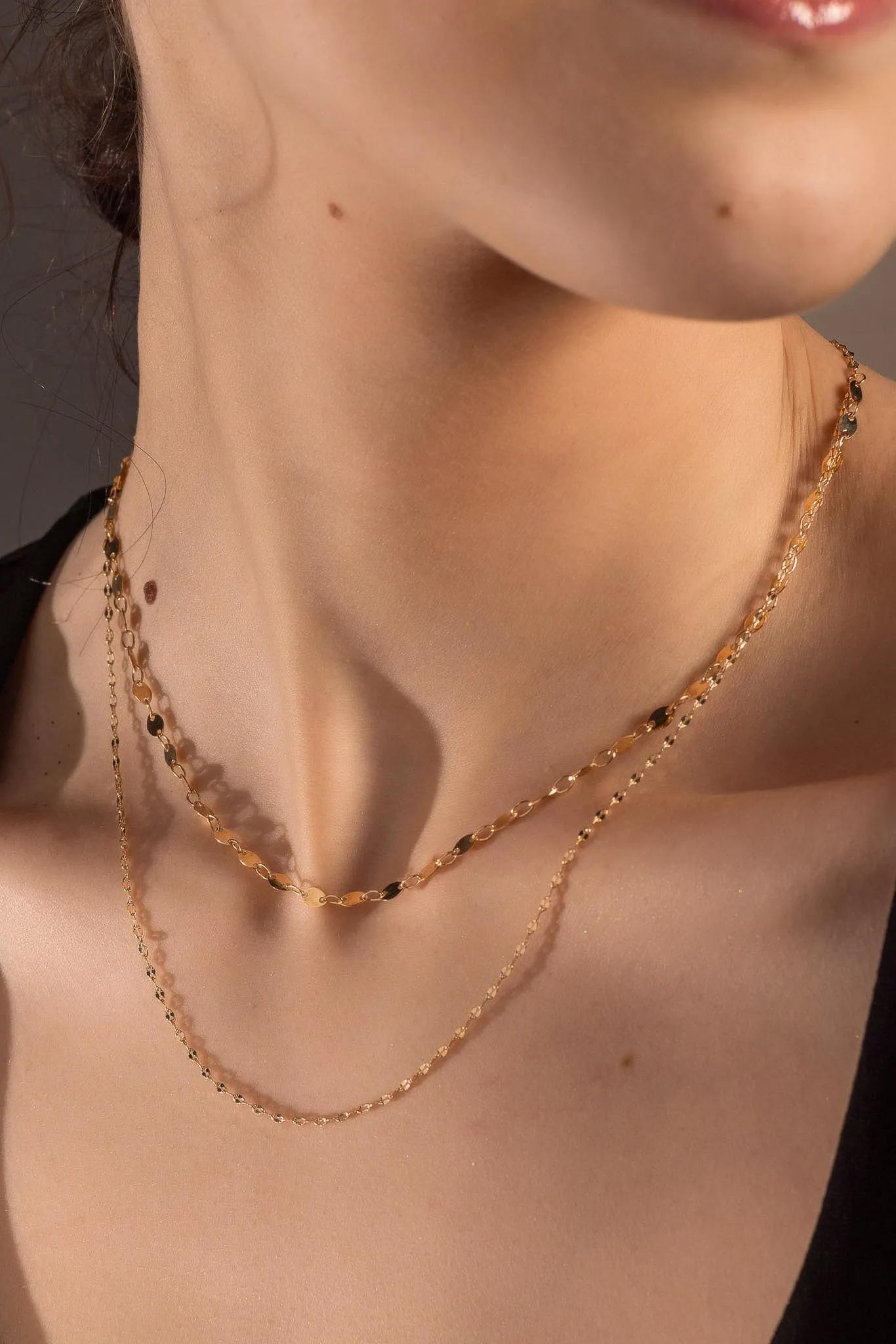 Double Strand Delicate Necklace