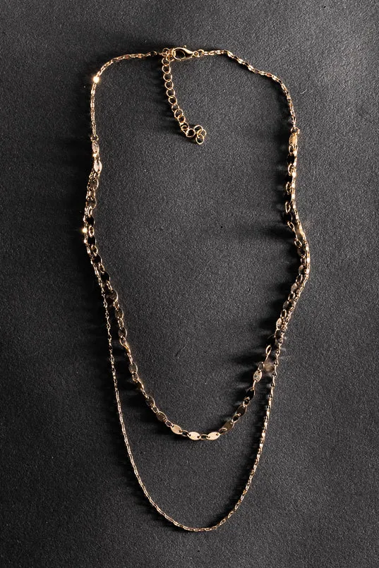 Double Strand Delicate Necklace