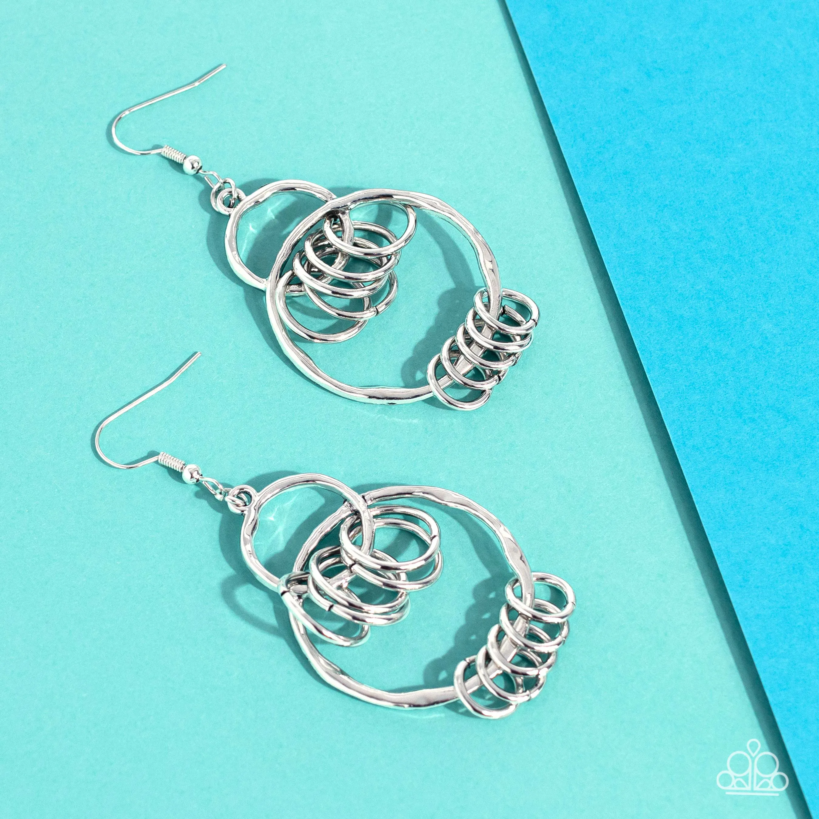 Earrings Rebel Ringer - Silver E422