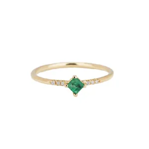 Emerald Point Equilibrium Ring