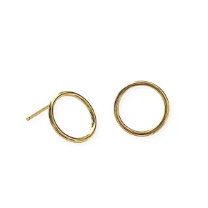 Geovana Circle Ring Studs