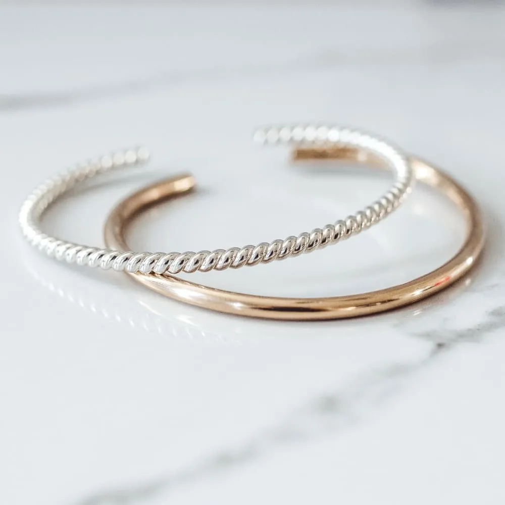 Gold & Twisted Silver Women's Stack