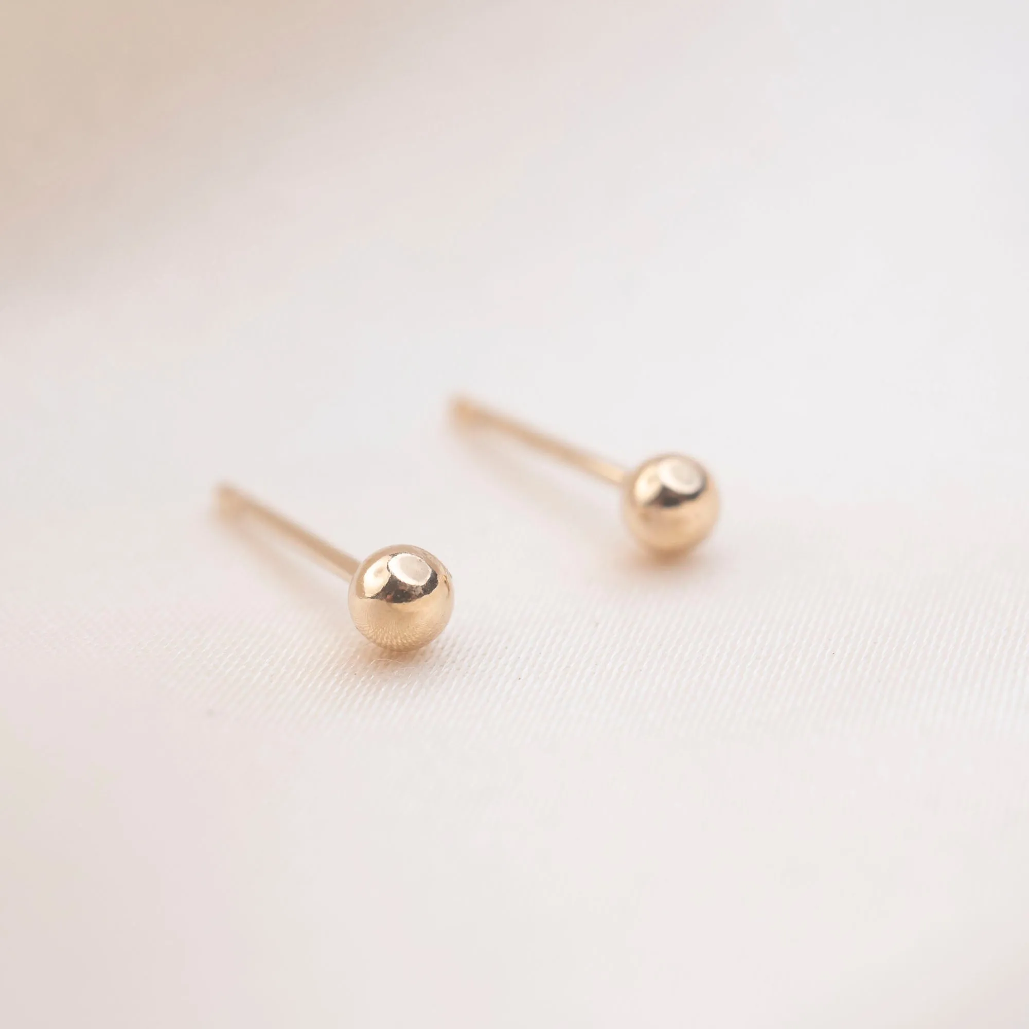 Gold Filled Ball Studs