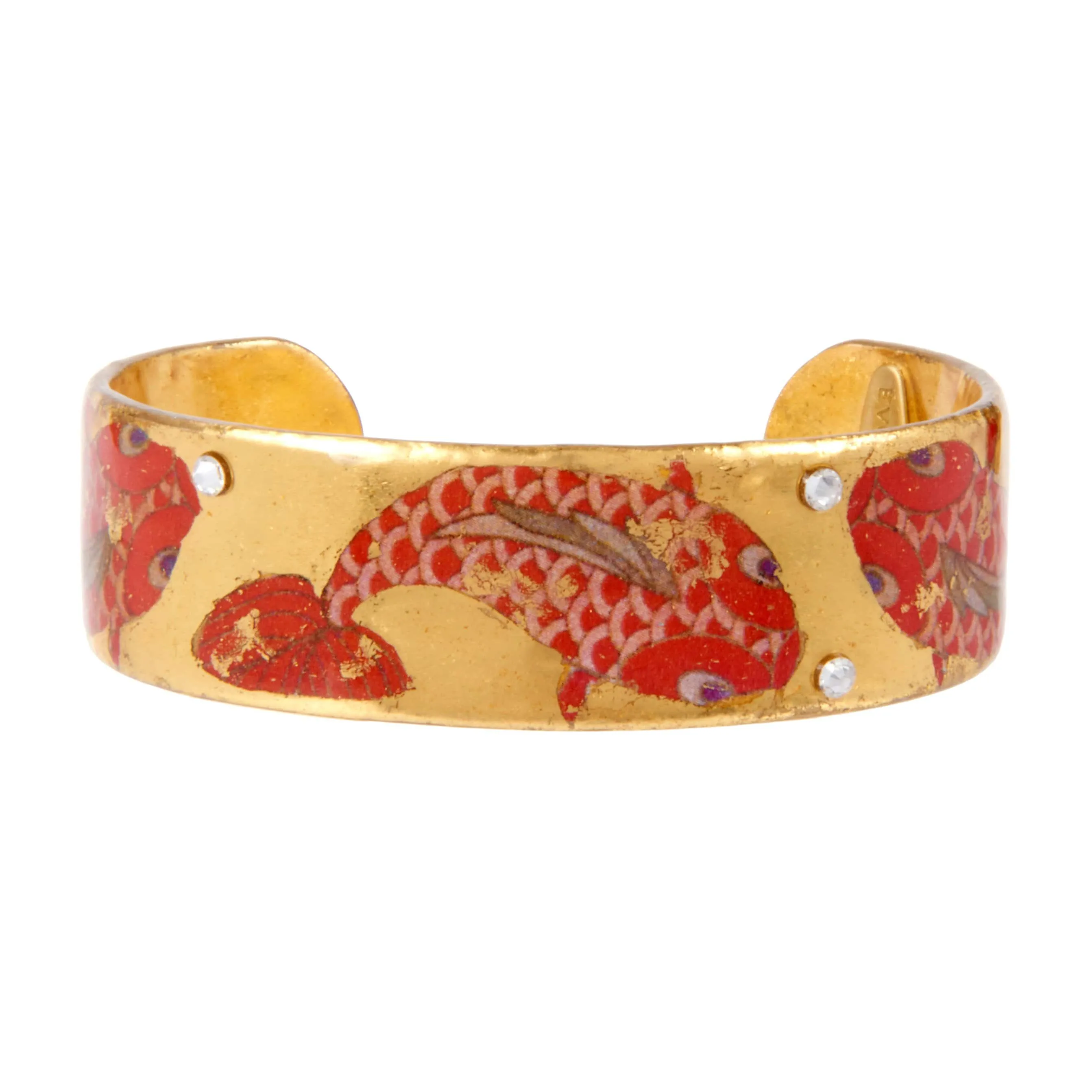 Goldfish .75" Gold Cuff - OC112