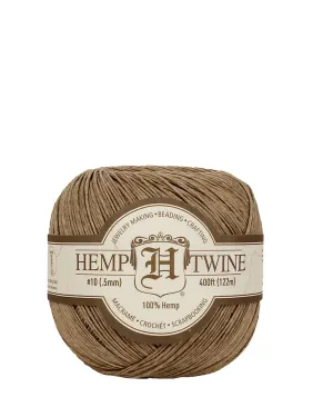 Hemptique Hemp Twine Balls Natural 400FT/121M