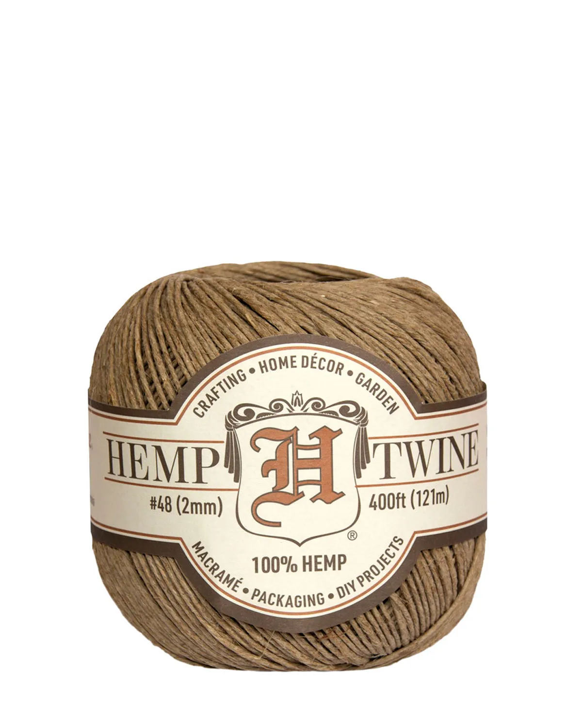 Hemptique Hemp Twine Balls Natural 400FT/121M