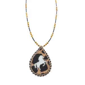 Jubilant Pony Necklace