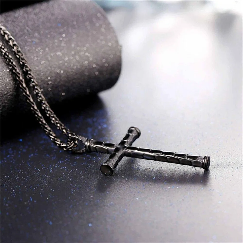 Men's Christian Necklace <br> Rustic