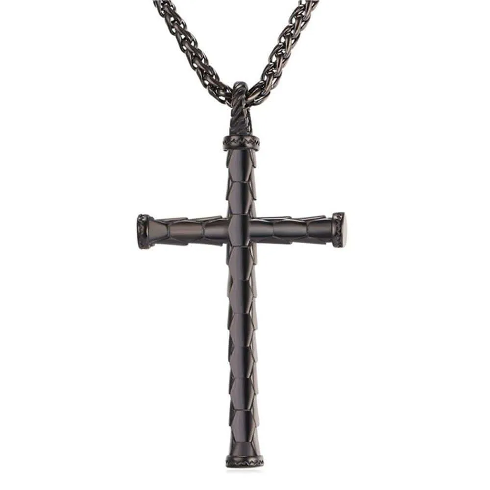 Men's Christian Necklace <br> Rustic