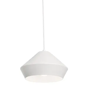 Milo 11 in. Pendant Light White Finish