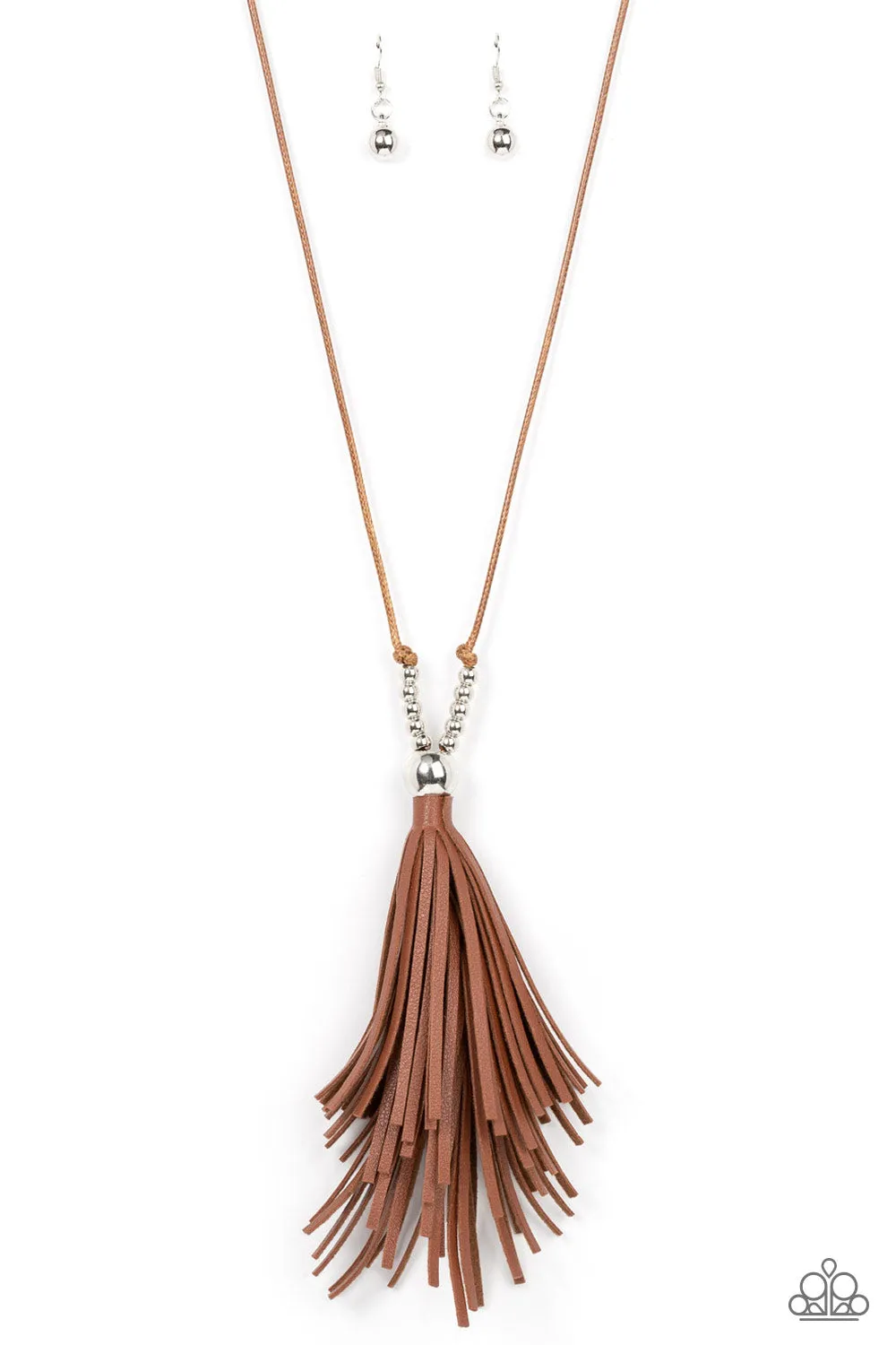 Necklaces A Clean Sweep - Brown