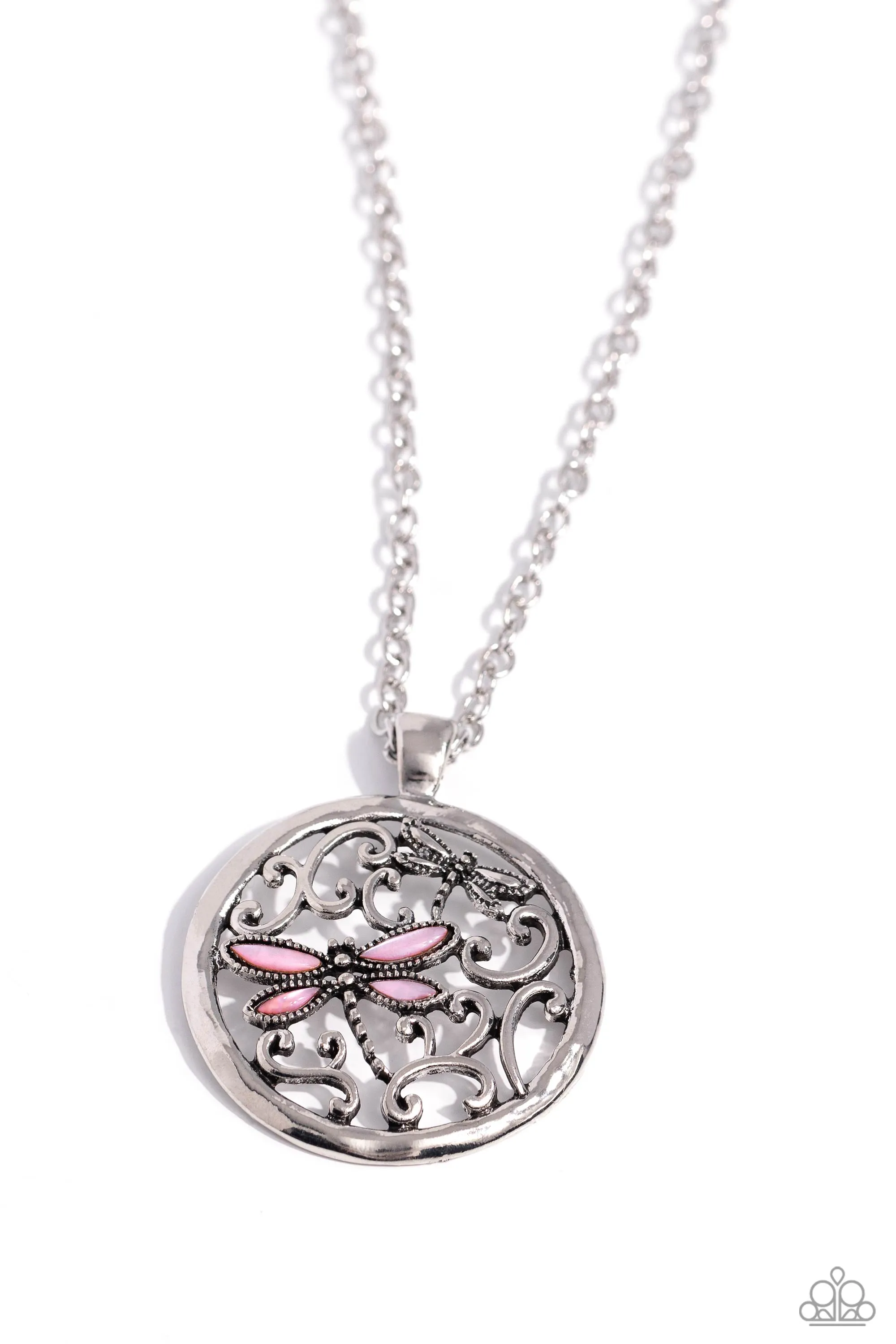 Necklaces Dragonfly Daydream - Pink N354