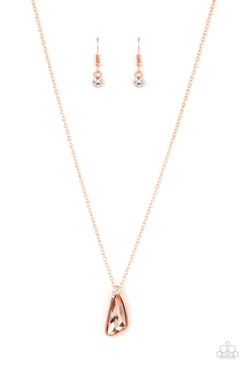 Necklaces Envious Extravagance - Copper N2174