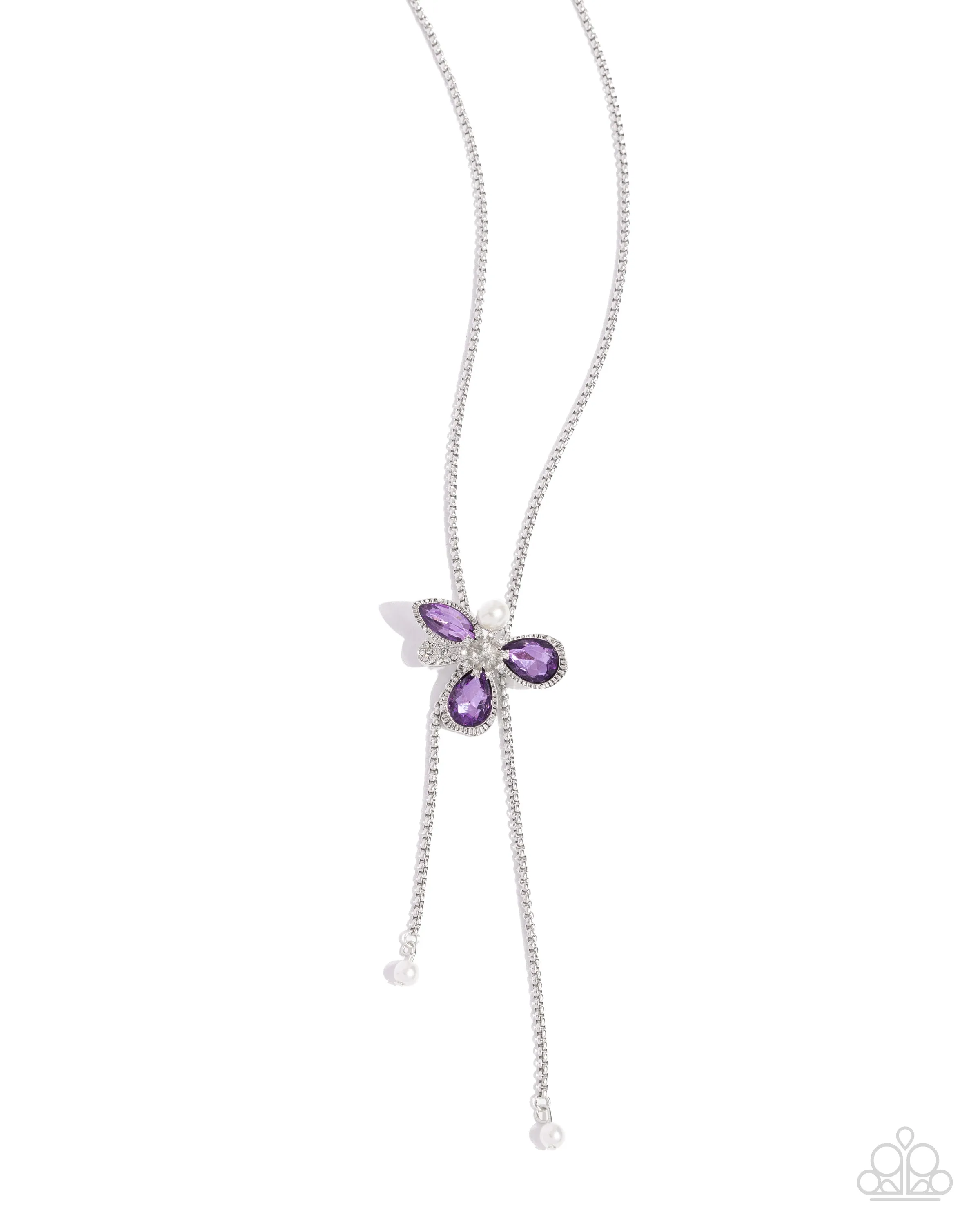 Necklaces FLORAL Values - Purple SETJ2