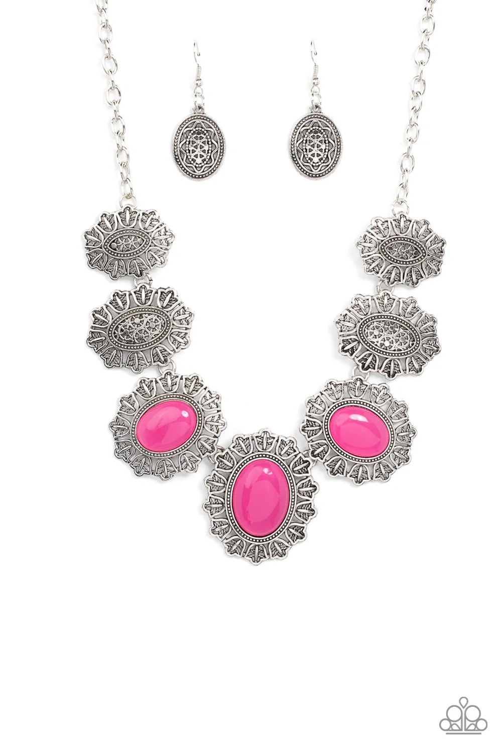 Necklaces Forever and EVERGLADE - Pink N109