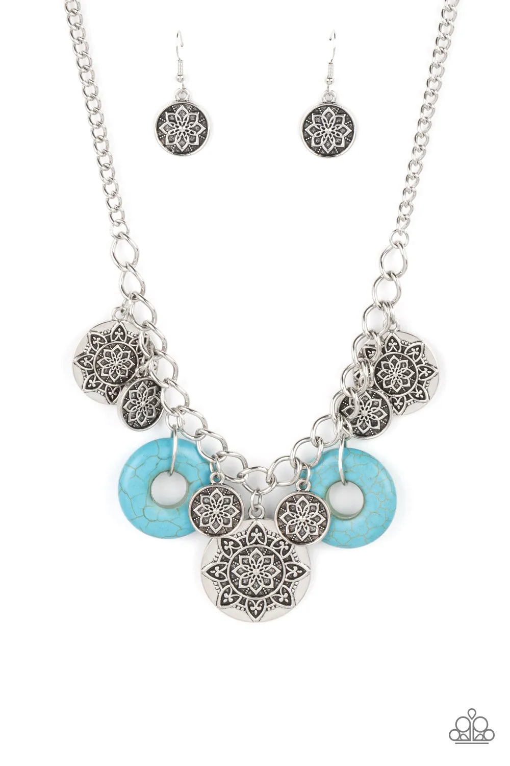 Necklaces Western Zen - Blue N2268