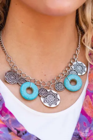 Necklaces Western Zen - Blue N2268