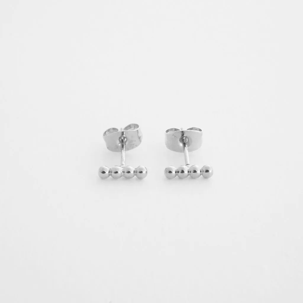 Paige Beaded Studs - Final Sale