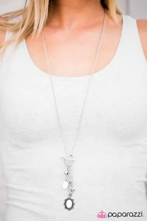 Paparazzi Necklace ~ Love Lullaby - White