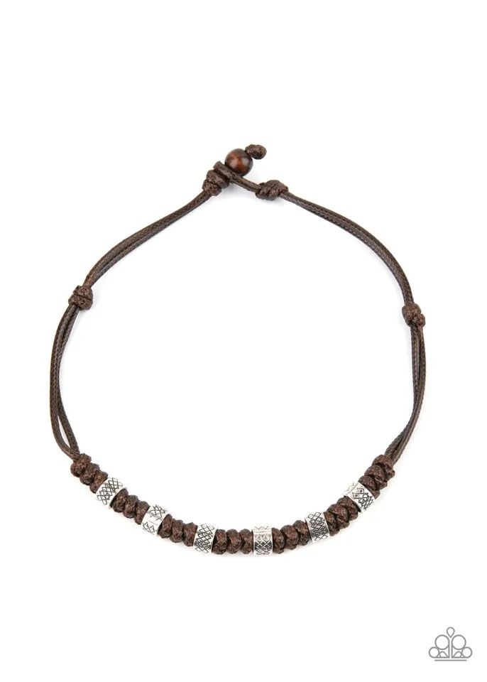 Paparazzi Necklace ~ Rural Rumble - Brown