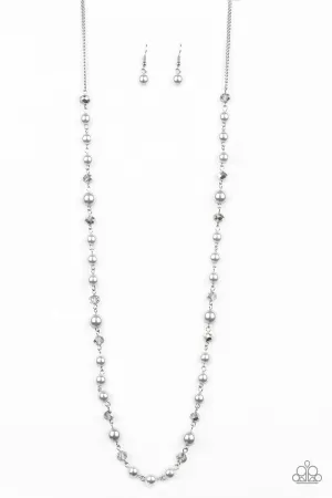 PAPARAZZI Pristine Prestige - Silver Necklace