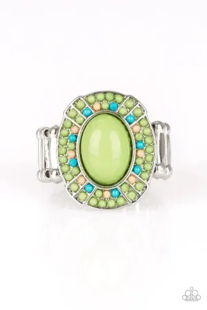 Paparazzi Ring ~ Colorfully Rustic - Green